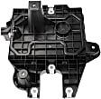 00053 Battery Tray - Black, Plastic and metal, Direct Fit, Sold Individually