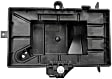 00065 Battery Tray - Black, Plastic and metal, Direct Fit, Sold Individually