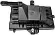 00065 Battery Tray - Black, Plastic and metal, Direct Fit, Sold Individually