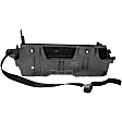 00079 Battery Tray - Black, Plastic, Metal, Direct Fit, Sold Individually