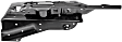00089 Battery Tray - Black, Plastic and metal, Direct Fit, Sold Individually