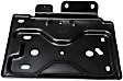 00091 Battery Tray - Black, Metal, Direct Fit, Sold Individually