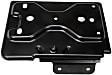00097 Battery Tray - Black, Metal, Direct Fit, Sold Individually