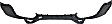 2014 Buick Encore Base - Front, Upper Primed Bumper Cover, For Models With Parking Aid Sensor