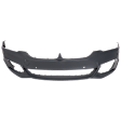 Front Primed Bumper Cover, For Models with M Package, Park Distance Control Sensor, and Park Assist System and without Headlight Washer