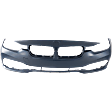 Front Primed Bumper Cover, Sport Line, For Models without M Sport Package, without Headlight Washer Holes