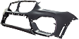 Front Primed Bumper Cover, Without Parking Assistant Plus