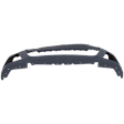 2019-2022 BMW 330i - Front Primed Bumper Cover, Base Model, With Parktronic Holes, CAPA CERTIFIED