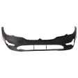 Front Primed Bumper Cover, For Models without M Sport Package, without Park Assist System and Park Distance Control Sensor