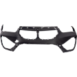 Front Primed Bumper Cover, For Models Without M Package, Without Headlight Washer and Park Assist System, CAPA Certified