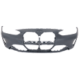 Front Primed Bumper Cover
