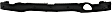 Front, Center Bumper Absorber, Base Model