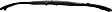 Front, Center Bumper Absorber, Base Model