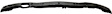 Front, Center Bumper Absorber, Base Model