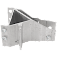 Front, Driver Side Bumper Bracket