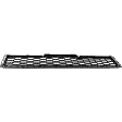 Front, Center Bumper Grille, Black