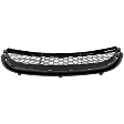 Center Bumper Grille, Black