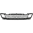 Center Bumper Grille, Black