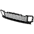 Center Bumper Grille, Black