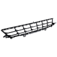 Center Bumper Grille, Black