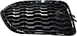 Front, Passenger Side Bumper Grille, Textured Black