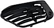 Front, Driver Side Bumper Grille, Textured Black, 4 Cyl., 2.0L Engine