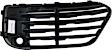 Front, Driver Side Bumper Grille, Textured Black, 4 Cyl., 2.0L Engine