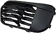 Front, Driver Side Bumper Grille, Textured Black, 4 Cyl., 2.0L Engine