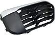 Front, Passenger Side Bumper Grille, Textured Black, 4 Cyl., 2.0L Engine