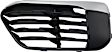Front, Driver Side Bumper Grille, Textured Black, 4 Cyl., 2.0L Engine