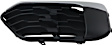 Front, Driver Side Bumper Grille, Textured Black, 4 Cyl., 2.0L Engine