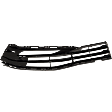 Front, Driver Side Bumper Grille, Primed, Base Model