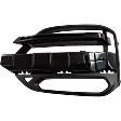 Front, Passenger Side Bumper Grille, Black