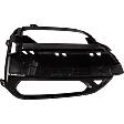Front, Passenger Side Bumper Grille, Black