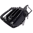 Front, Passenger Side Bumper Grille, Black