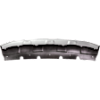 Front, Driver or Passenger Side, Lower Bumper Trim, Silver, CAPA CERTIFIED