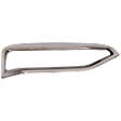 Front, Passenger Side, Outer Bumper Trim, Chrome