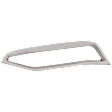 Front, Driver Side, Outer Bumper Trim, Chrome