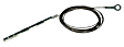 3323 Hood Cable - 91 in. Cable Length, Universal, Kit