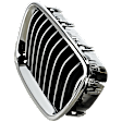 Base Driver Side Grille Chrome