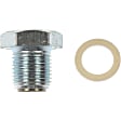 090-149.1 AutoGrade Series Oil Drain Plug - Natural, Steel, Magnetic, Direct Fit, Sold Individually