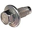 2012 Ford Flex - AutoGrade Series Oil Drain Plug - Black, Steel, Flanged hex, Direct Fit, Sold Individually