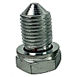 090-171 AutoGrade Series Oil Drain Plug - Natural, Steel, Pilot point with floating washer, Direct Fit, Sold Individually