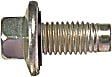2012 Ford Flex - AutoGrade Series Oil Drain Plug - Silver, Steel, Direct Fit, Sold Individually