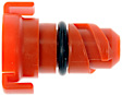 097-826.1 AutoGrade Series Oil Drain Plug - Orange, Nylon, Direct Fit, Sold Individually