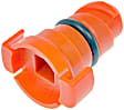 097-826CD AutoGrade Series Oil Drain Plug - Orange And Black, Plastic and Rubber, Direct Fit, Sold Individually