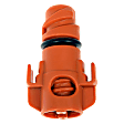097-826HP AutoGrade Series Oil Drain Plug - Orange And Black, Nylon, Direct Fit, Sold Individually