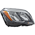 Passenger Side Headlight, with Bulb, Halogen, Clear Lens