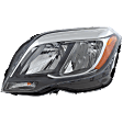 2013-2015 Mercedes Benz GLK350 - Driver Side Headlight, with Bulb, Halogen, Clear Lens