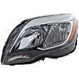2013-2015 Mercedes Benz GLK350 - Driver Side Headlight, with Bulb, Halogen, Clear Lens